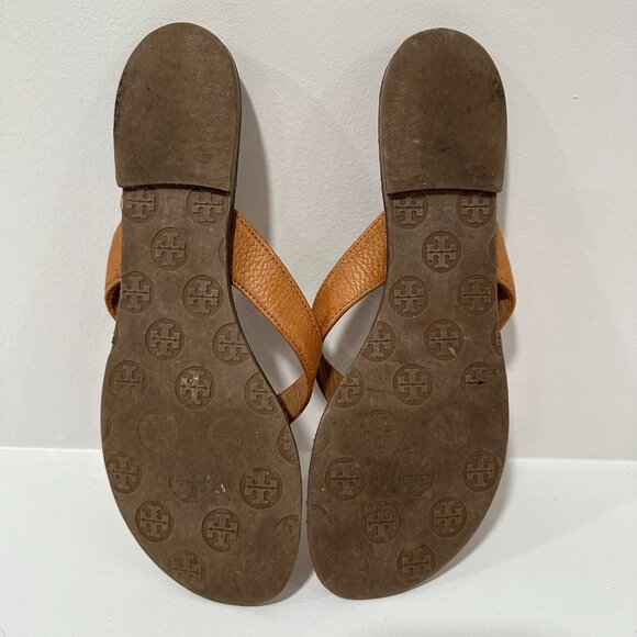 Tory Burch Thora Sandals Flip Flops Size 8 - Picture 4 of 7